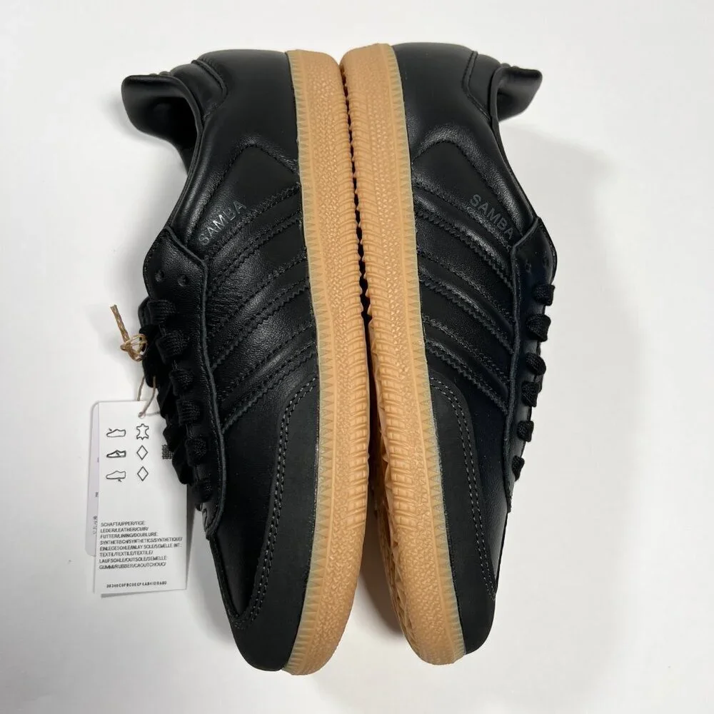 Adidas Women's Size 7.5 Samba OG Sneaker Shoes Core Black Carbon Gum